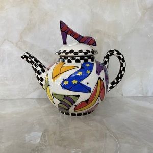 High Heel ceramic Teapot for Stuart Weitzman